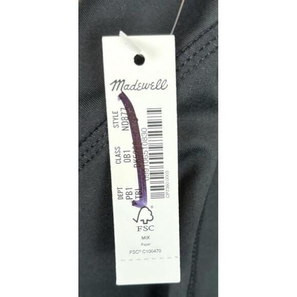 Madewell Curvy Flex High-Rise 25" Leggings L Black $75 0805 - Picture 7 of 7